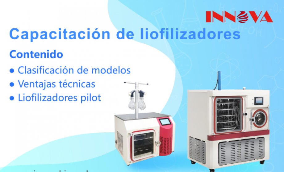 Prochaine formation d'espagnol en ligne Innova Freeze Dryer le 19 mai